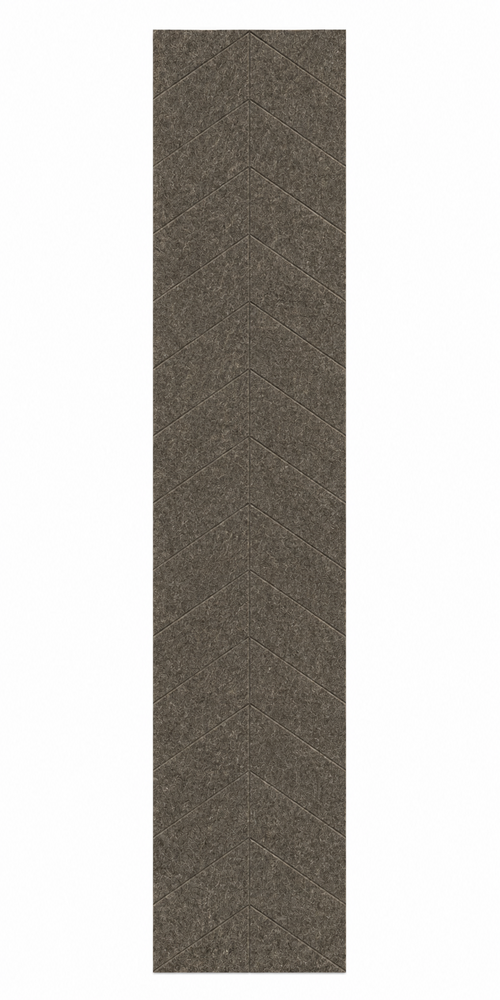Oppio OPPIO Viltpaneel  Olive Truffle - HONGAARSE PUNT - 280x52 cm - Brandvertragend & Geluiddempend