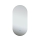 Oppio ELLIPS - 40x75 CM ( Randloos ) Toilet / Badkamerspiegel met verlichting