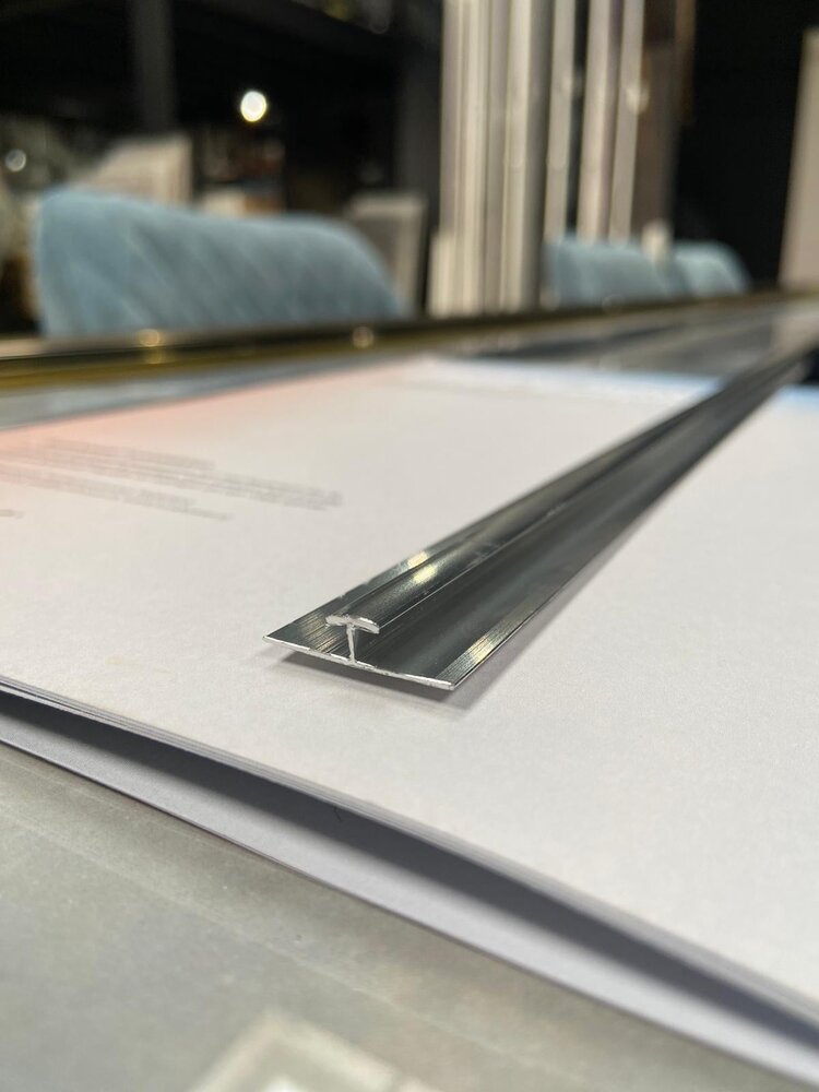 Oppio Tussenprofiel tbv. PVC Wandpanelen - Zilver