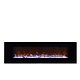 Oppio New York - 127 CM OPBOUW Elektrische Sfeerhaard MET VERWARMING + WIFI + APP FUNCTIE