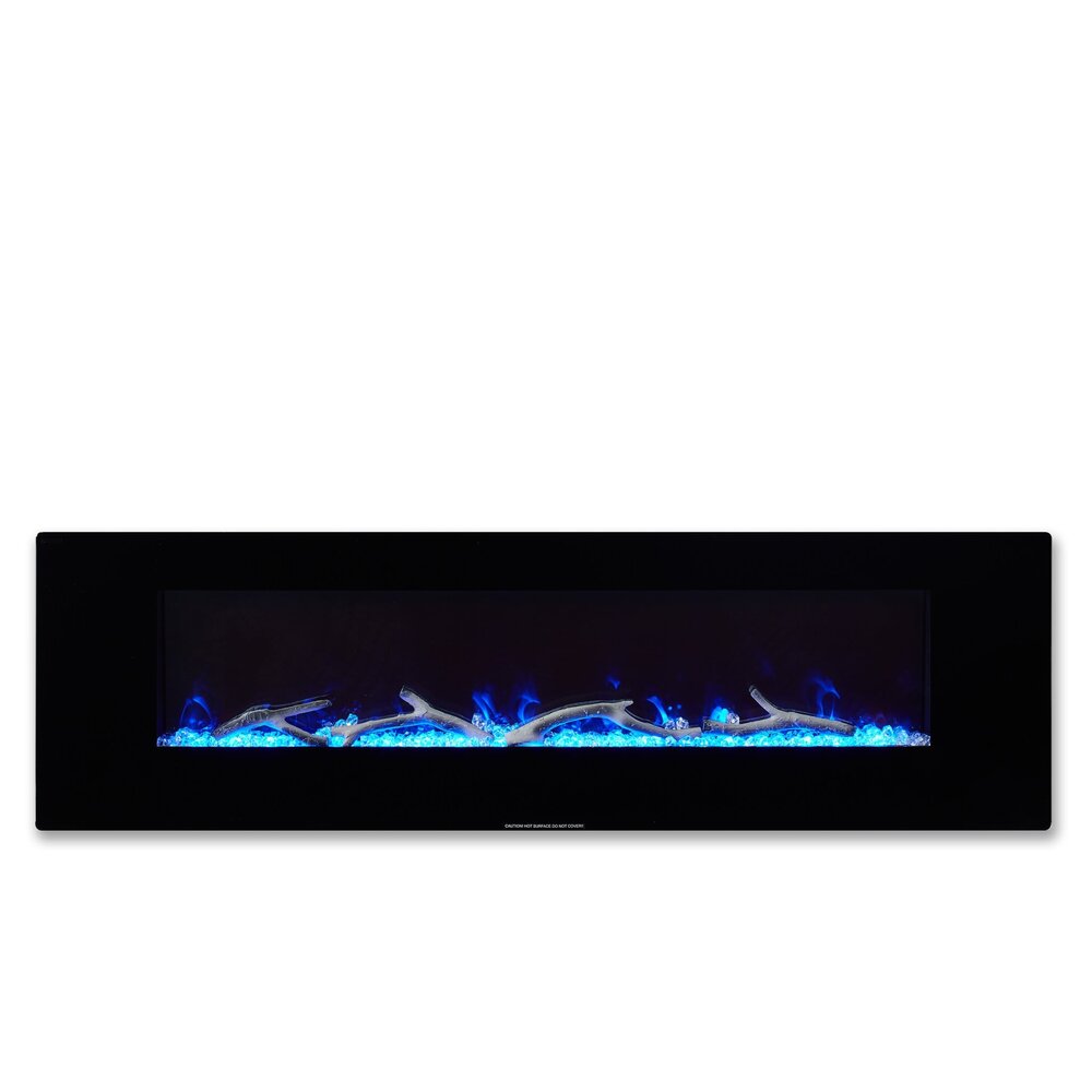 Oppio New York - 127 CM OPBOUW Elektrische Sfeerhaard MET VERWARMING + WIFI + APP FUNCTIE