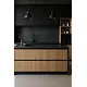 Oppio €54 PER PANEEL - 120x280x0,3 cm - PVC Wandpaneel MAT Antraciet Leisteen