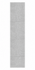 OPPIO Viltpaneel - SAND GREY - BOGEN - 280x52 cm - Brandvertragend & Geluiddempend
