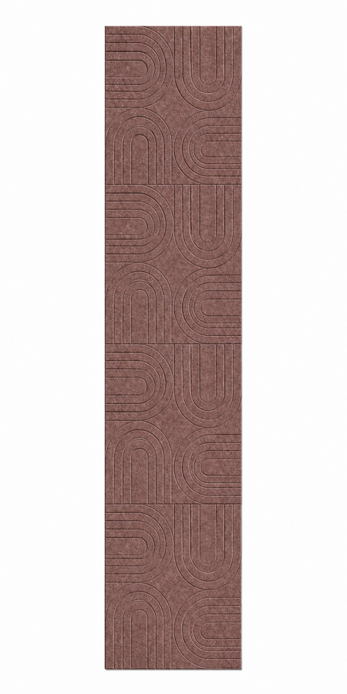 Oppio OPPIO Viltpaneel TERRA - BOGEN - 280x52 cm - Brandvertragend & Geluiddempend Oppio OPPIO Viltpaneel TERRA - BOGEN - 280x52 cm - Brandvertragend & Geluiddempend