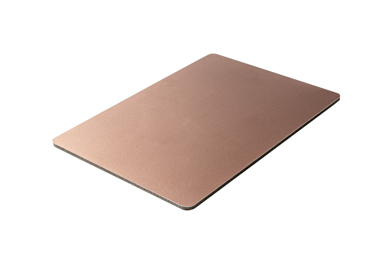 Oppio 120x280x0.8 cm - Metaal Wandpaneel KOPER IMPERIAL  - MES  & GROEF