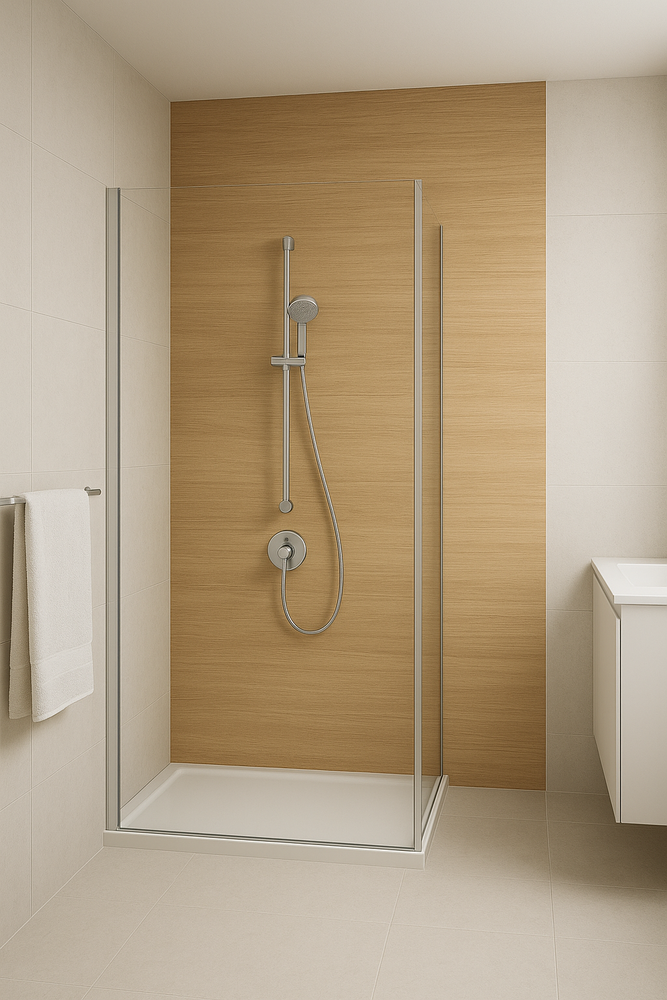 Oppio 120x280x0.8 cm - Houten Wandpaneel SANDSTONE OAK - MES  & GROEF