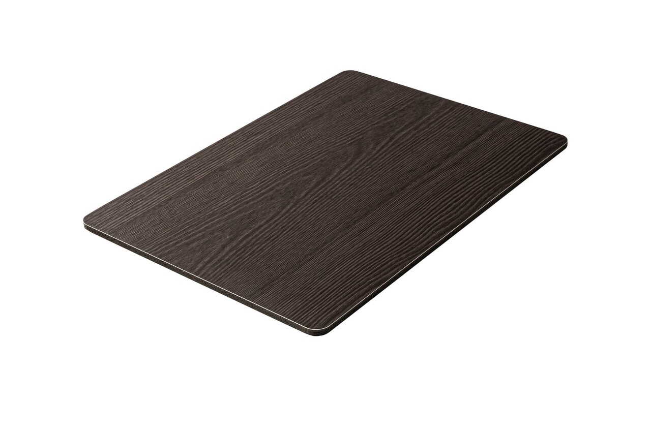 Oppio 120x280x0.8 cm - Houten Wandpaneel Graphite Grain - MES  & GROEF
