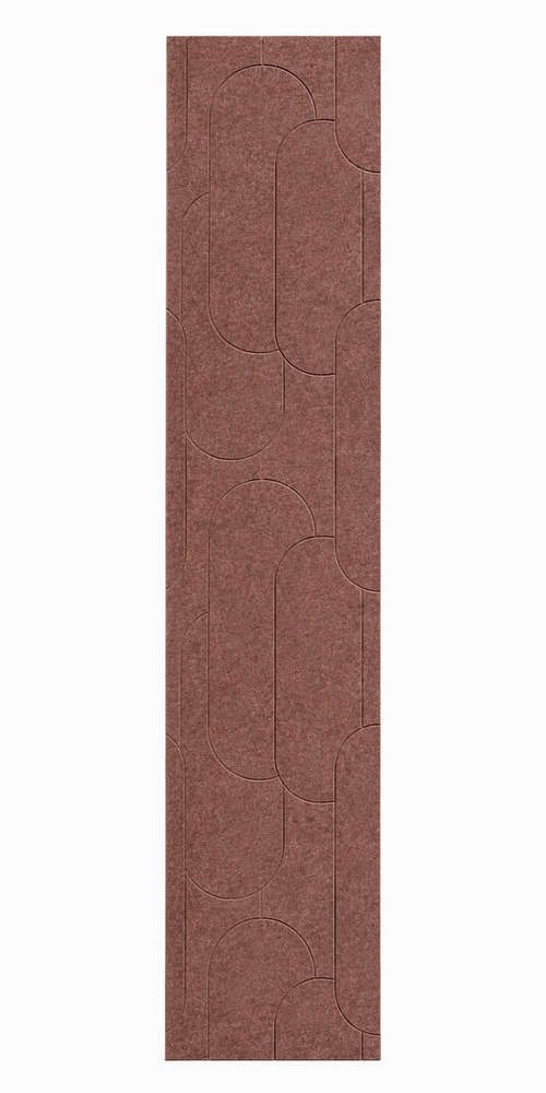 Oppio OPPIO Viltpaneel TERRA - CAPSULE - 280x52 cm - Brandvertragend & Geluiddempend