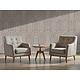 Oppio OPPIO Viltpaneel TAUPE - BAROK - 60x280 cm - Brandvertragend & Geluiddempend