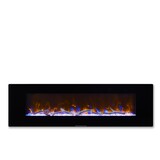 Oppio New York - 152 CM OPBOUW Elektrische Sfeerhaard MET VERWARMING + WIFI + APP FUNCTIE