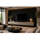 Oppio €25 PER PANEEL - 60x260 cm ZWART Eiken akoestische wand panel