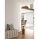 Oppio RONDE LATTEN - WIT Eiken akoestische wand panelen lattenwand met Vilt Oppio RONDE LATTEN - WIT Eiken akoestische wand panelen lattenwand met Vilt