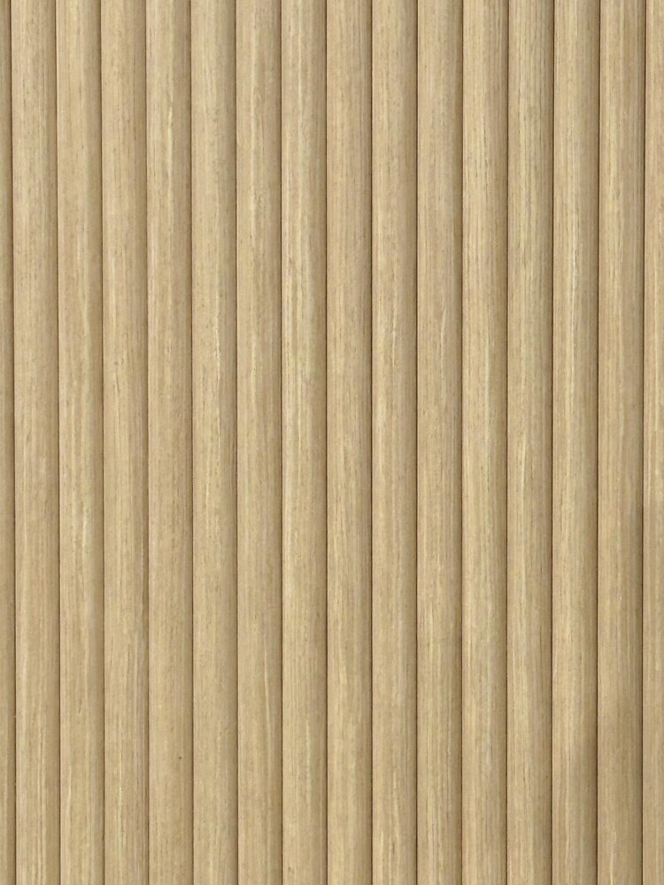 Oppio RONDE LATTEN - LICHT Eiken akoestische wand panelen lattenwand met Vilt