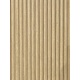 Oppio RONDE LATTEN - LICHT Eiken akoestische wand panelen lattenwand met Vilt