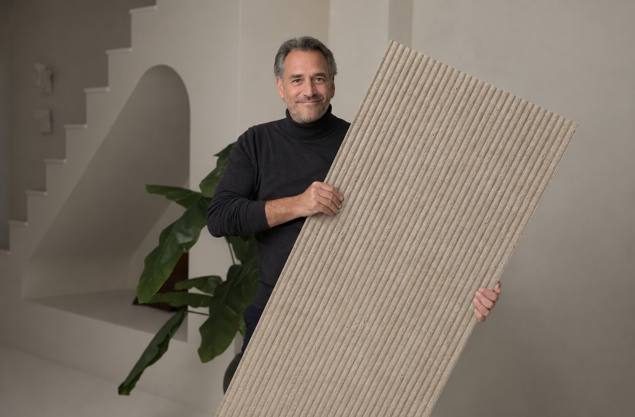 MUOZO MUOZO -Roman Columns SAND 280x60 Flexibele Wandpanelen MUOZO MUOZO -Roman Columns SAND 280x60 Flexibele Wandpanelen