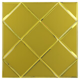 Oppio GOLD Glass Mat - Zelfklevend Mozaiek 300x300x4mm