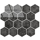 Oppio Antraciet Marble Hexagon - Zelfklevende Mozaïek 29.2x25.4x3.3 mm Oppio Antraciet Marble Hexagon - Zelfklevende Mozaïek 29.2x25.4x3.3 mm