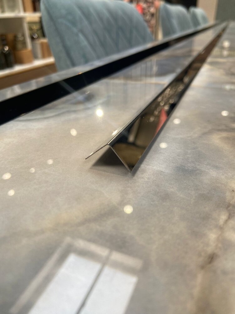Oppio Hoekprofiel tbv. PVC Wandpanelen - Zilver