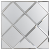 Oppio SIlver Glass Mat - Zelfklevend Mozaiek 300x300x4mm