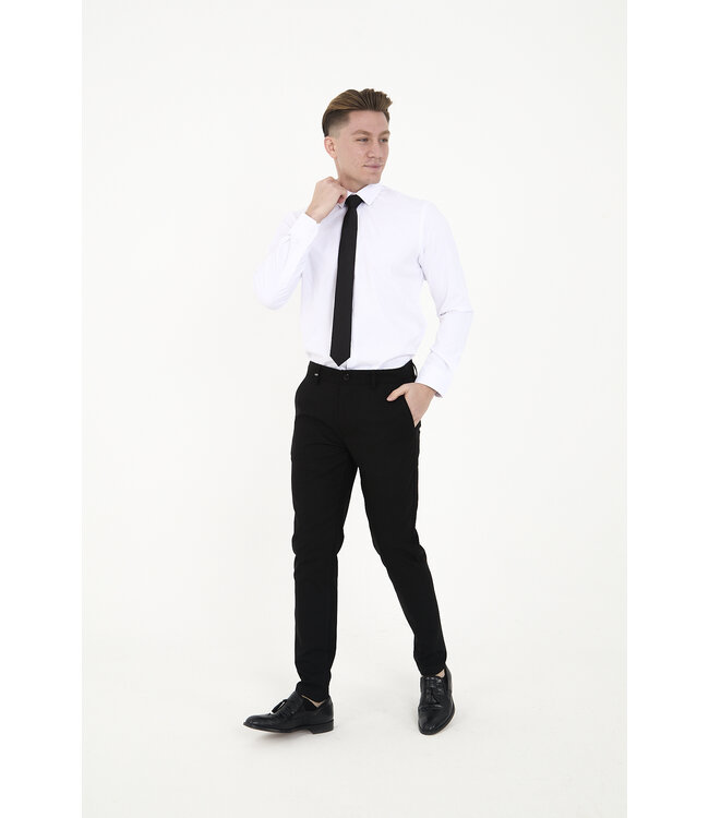 Actual Amsterdam PANTS HYDRANGEA 1405-01 BLACK