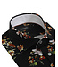 Actual Amsterdam OVERHEMD SATIN PRINT 25-037 BLACK