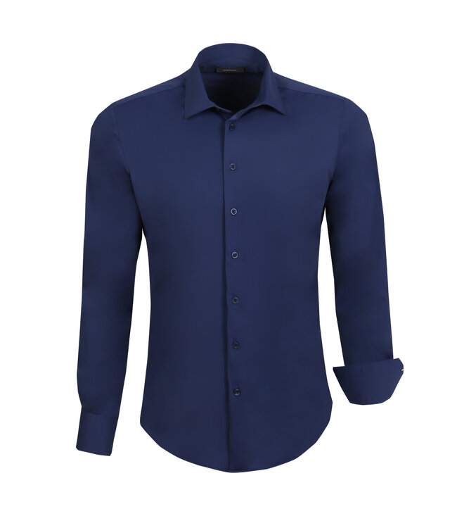 Actual Amsterdam OVERHEMD PERFORMANCE 25-011 NAVY