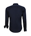 Actual Amsterdam OVERHEMD KNITTED 25-006 NAVY
