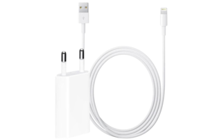iPhone USB 5 watt adapter + 1 meter USB kabel