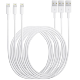 3x câble de chargement USB iPhone 2 mètres