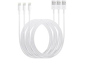 3x câble de chargement USB iPhone 2 mètres