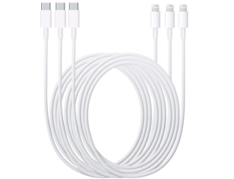 3x iPhone USB-C naar Lightning kabel 2 meter