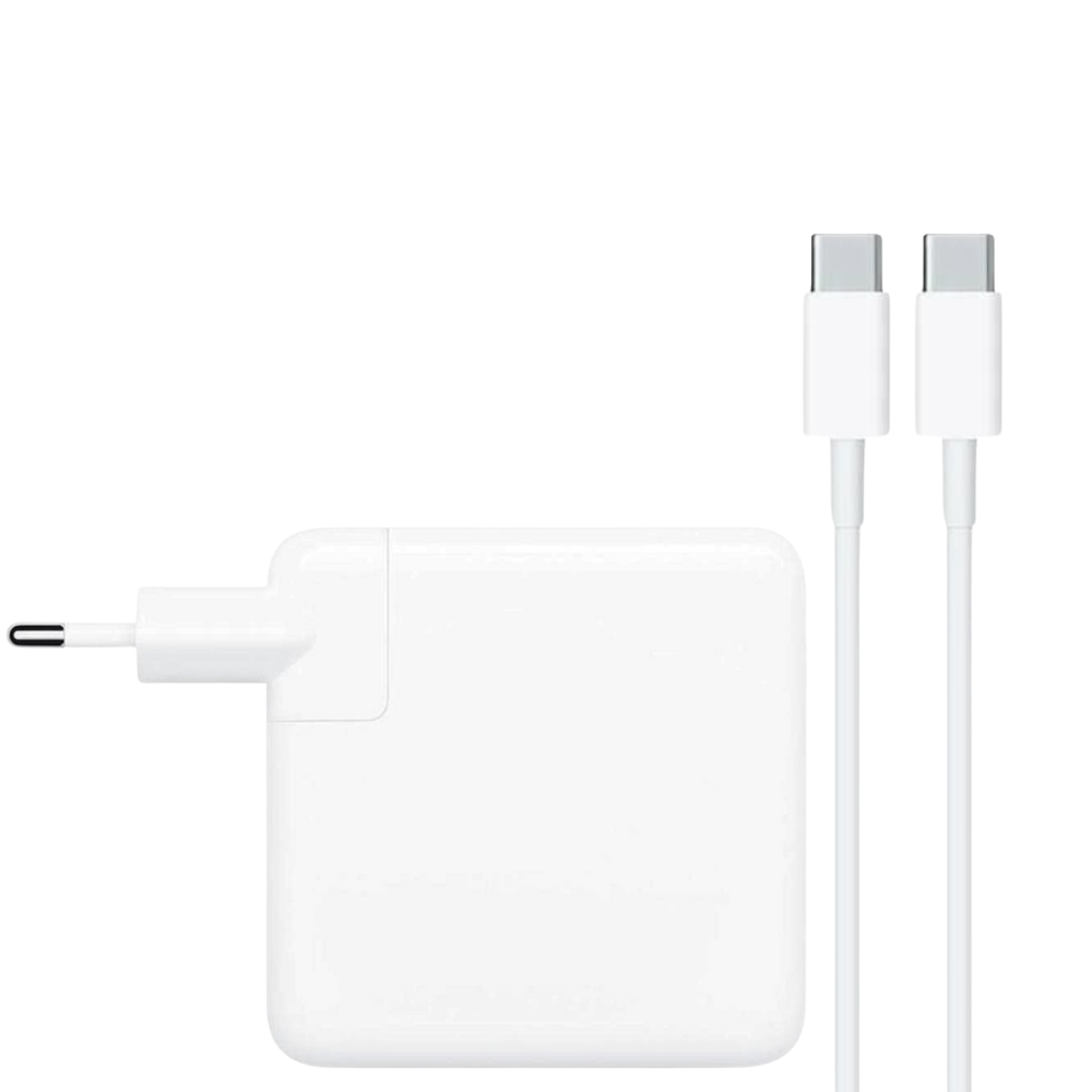 Macbook USB-C oplader 61 watt + 2 meter USB-C kabel