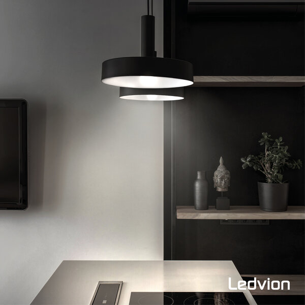 Ledvion Dimmable E27 LED Bulb - 8.8W - 4000K - Cool White - 806 Lumen - GLS / A60