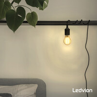 Ledvion Dimmable E27 LED Bulb - 7.5W - 2100K - Warm White - A60 - Filament