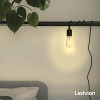 Ledvion E27 LED Bulb - 4.5W - 2300K - Warm White - Dimmable - Edison
