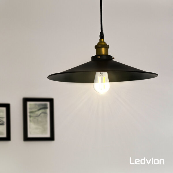 Ledvion E27 LED Bulb - 4.5W - 2300K - Warm White - Dimmable - Edison