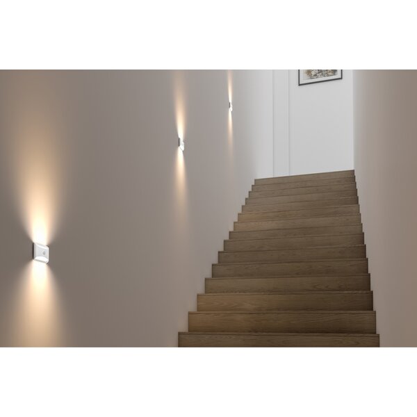 Calex Calex Wireless LED Wall Light Up & Down with Sensor - 2700K - Battery