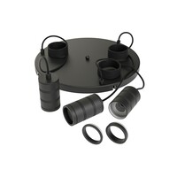 Calex Calex Multi Cord Set - 3x E27 - Black