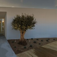 Ledvion 9x LED Garden Spike Lights GU10 - 3W - 4000K - IP65 Rated for Outdoor/Exterior Use - Black - 1 Metre Cable - 220-240V Mains Powered