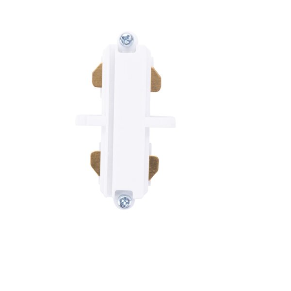 Ledvion Track Light Connector - I Shape - White - Single Circuit