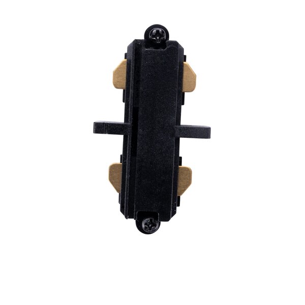 Ledvion Track Light Connector - I Shape - Black - Single Circuit