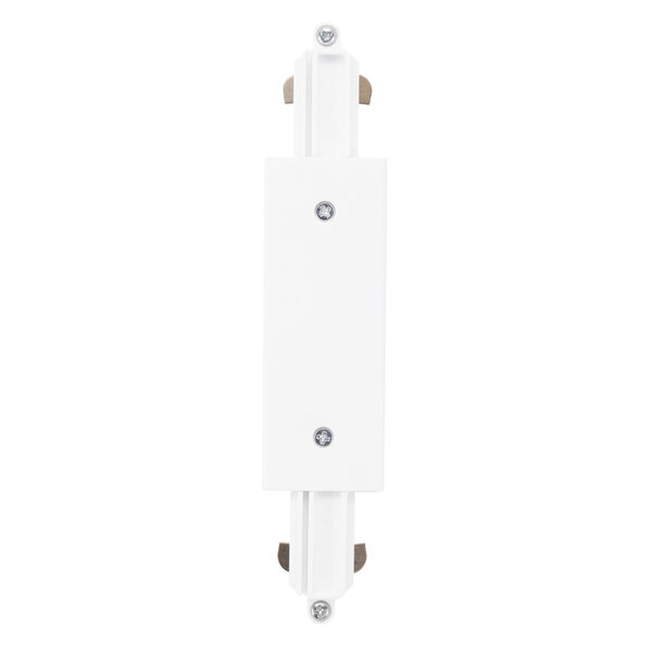 Ledvion Track Light Connector - Middle Connector with Power Supply - White - Single Circuit