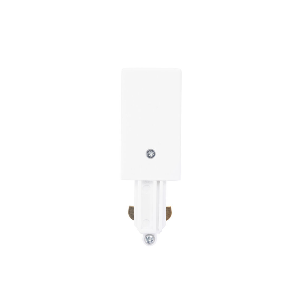 Ledvion Track Light Power Connector - White - Single Circuit