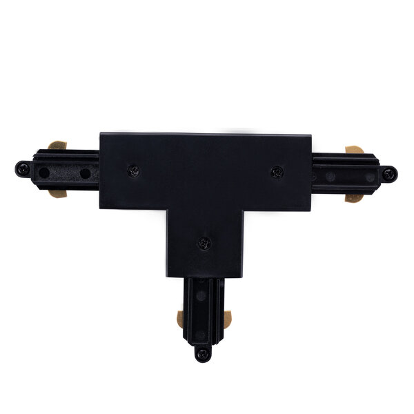 Ledvion Track Light Connector - T Shape - Right 2 - Black - Single Circuit