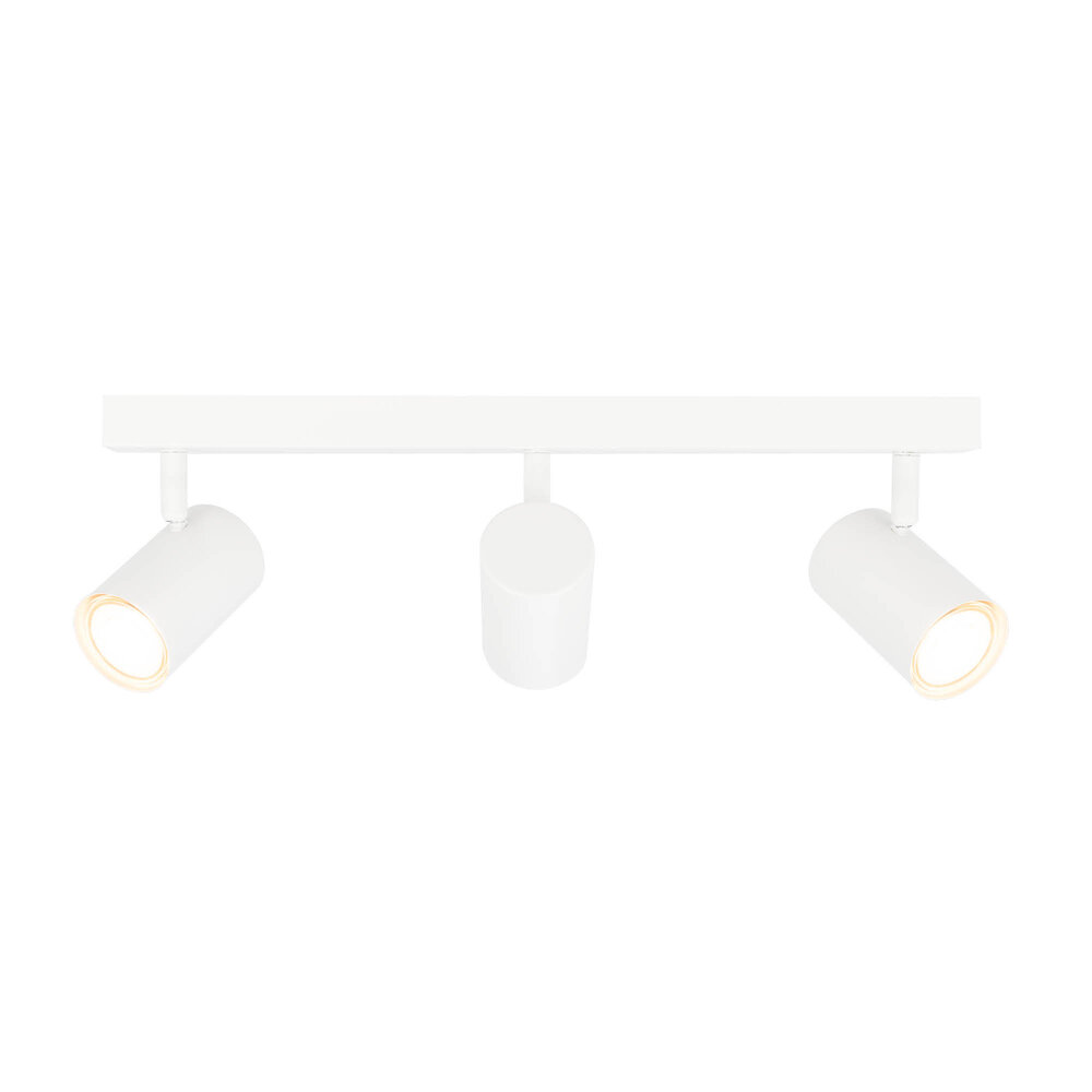 Ledvion LED Ceiling Spotlight With 3 Lights - GU10 - Dimmable - Adjustable - White - Rectangular