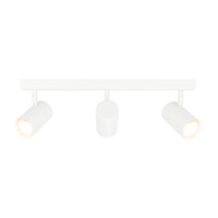 Ledvion LED Ceiling Spotlight With 3 Lights - GU10 - Dimmable - Adjustable - White - Rectangular