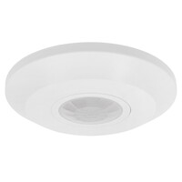 Ledvion White Surface Mounted Motion Sensor 360° With Dusk to dawn Switch 8m range