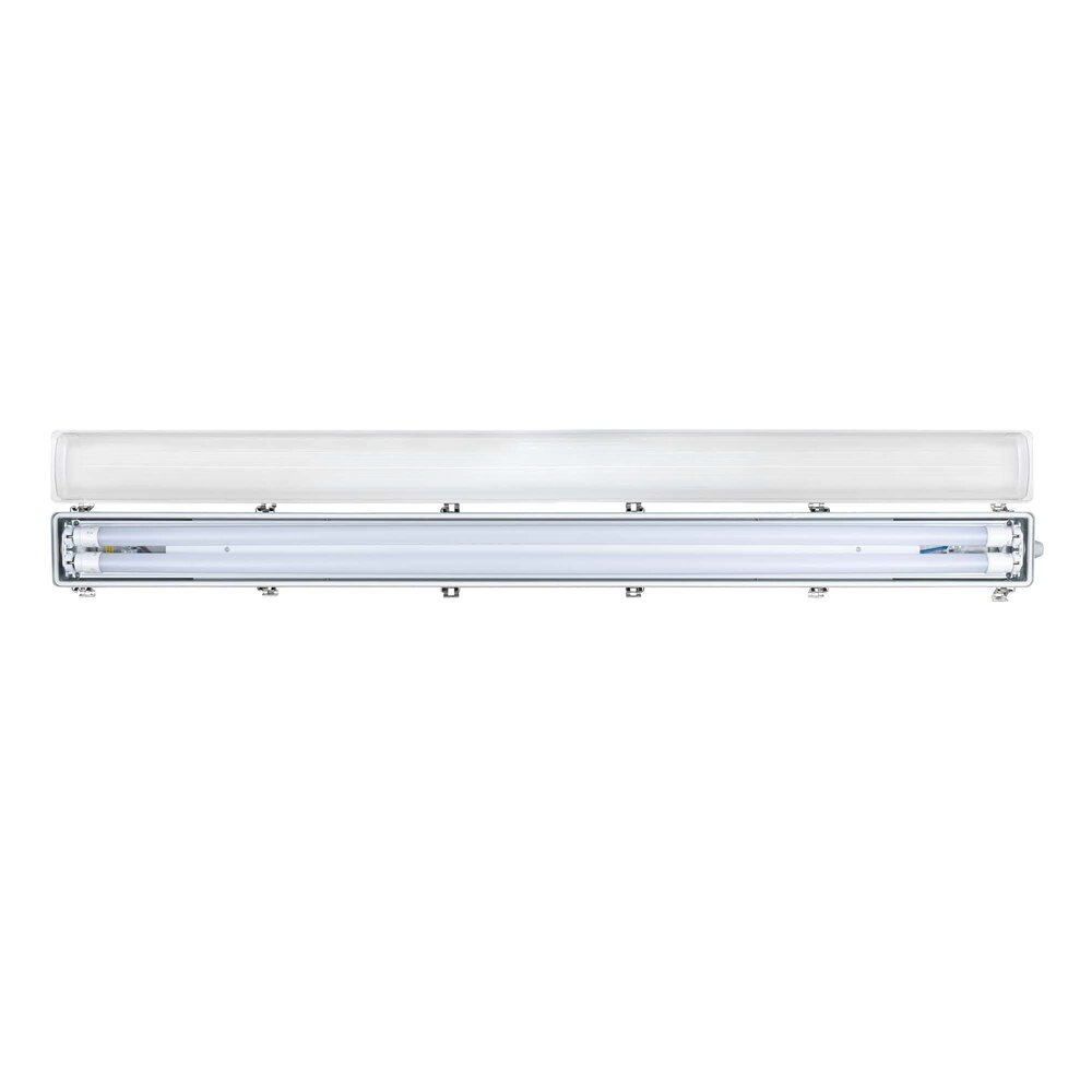 Ledvion 5ft LED Batten - 2x 15W - 6500K - Daylight - T8 Fixture - IP65 - Linkable - Twin - Non Corrosive
