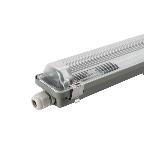 Ledvion 5ft LED Batten - T8 Fixture - IP65 - Linkable - Single - Non Corrosive - Suitable for 1x LED Tube
