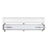 Ledvion 2ft LED Batten - 2x 7W - 6500K - Daylight - T8 Fixture - IP65 - Linkable - Twin - Non Corrosive